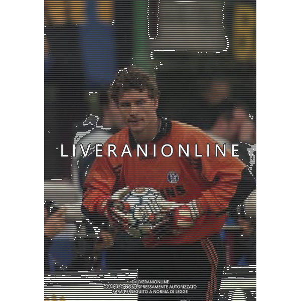 03-03-1998 QUARTI DI FINALE DI COPPA UEFA INTER-SHALKE 04 NELLA FOTO JENS LEHMANN AG ALDO LIVERANI SAS