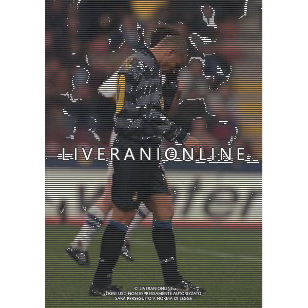 03-03-1998 QUARTI DI FINALE DI COPPA UEFA INTER-SHALKE 04 NELLA FOTO RONALDO AG ALDO LIVERANI SAS