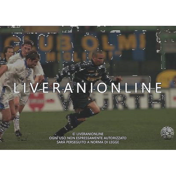 03-03-1998 QUARTI DI FINALE DI COPPA UEFA INTER-SHALKE 04 NELLA FOTO RONALDO AG ALDO LIVERANI SAS