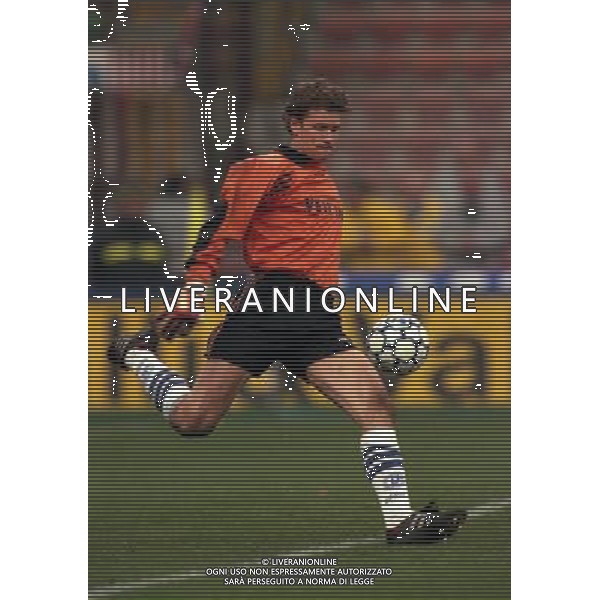 03-03-1998 QUARTI DI FINALE DI COPPA UEFA INTER-SHALKE 04 NELLA FOTO JENS LEHMANN AG ALDO LIVERANI SAS