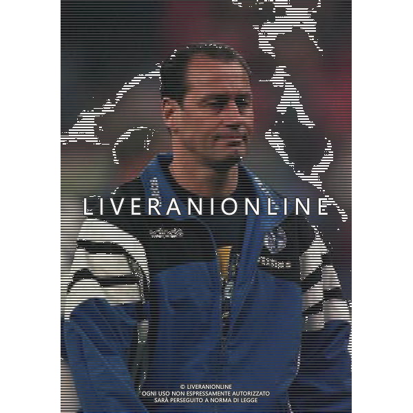 03-03-1998 QUARTI DI FINALE DI COPPA UEFA INTER-SHALKE 04 NELLA FOTO Huub Stevens AG ALDO LIVERANI SAS