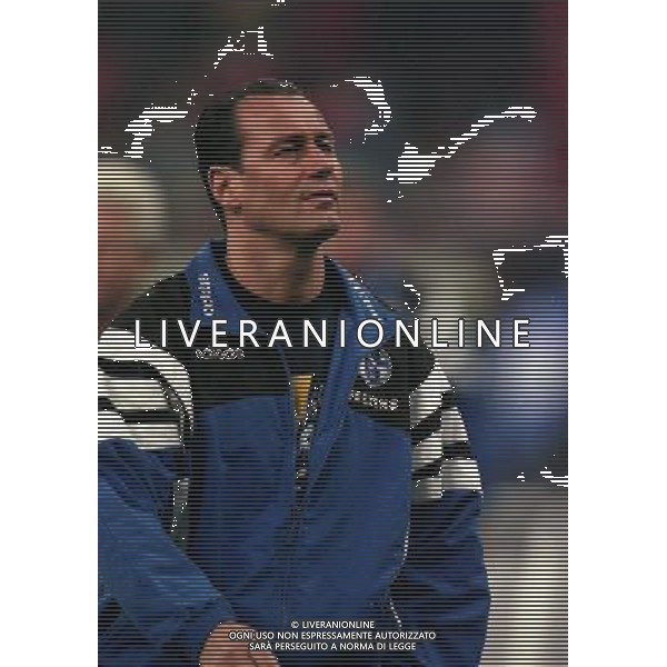03-03-1998 QUARTI DI FINALE DI COPPA UEFA INTER-SHALKE 04 NELLA FOTO Huub Stevens AG ALDO LIVERANI SAS