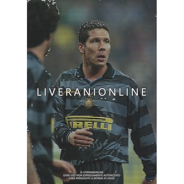 03-03-1998 QUARTI DI FINALE DI COPPA UEFA INTER-SHALKE 04 NELLA FOTO DIEGO SIMEONE AG ALDO LIVERANI SAS
