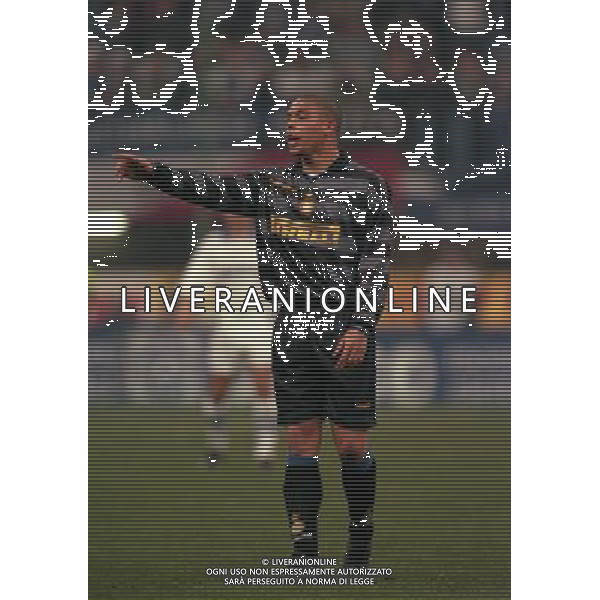 03-03-1998 QUARTI DI FINALE DI COPPA UEFA INTER-SHALKE 04 NELLA FOTO RONALDO AG ALDO LIVERANI SAS