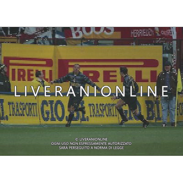03-03-1998 QUARTI DI FINALE DI COPPA UEFA INTER-SHALKE 04 NELLA FOTO RONALDO AG ALDO LIVERANI SAS