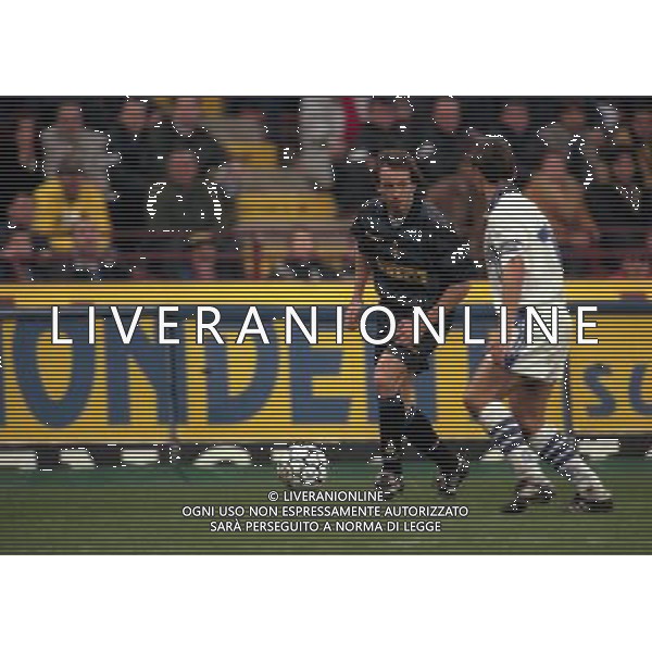 03-03-1998 QUARTI DI FINALE DI COPPA UEFA INTER-SHALKE 04 NELLA FOTO BENOIT CAUET AG ALDO LIVERANI SAS