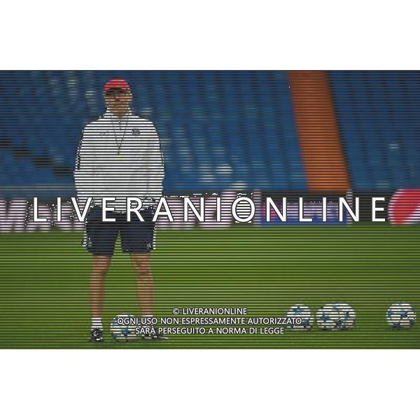 Laurent BLANC - 02.11.2015 - Entrainement avant Real Madrid / PSG Photo: WinterPress / Icon Sport /AGENZIA ALDO LIVERANI SAS - italy only editorial use only