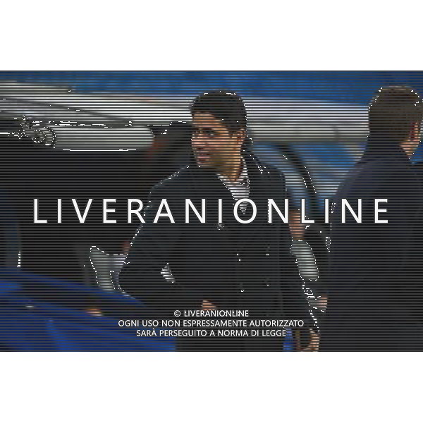 Nasser AL-KHELAIFI - 02.11.2015 - Entrainement avant Real Madrid / PSG Photo: WinterPress / Icon Sport /AGENZIA ALDO LIVERANI SAS - italy only editorial use only