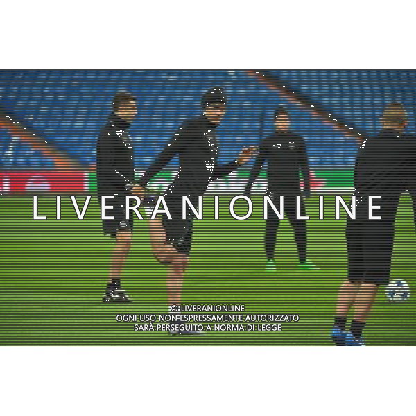 Edinson CAVANI - 02.11.2015 - Entrainement avant Real Madrid / PSG Photo: WinterPress / Icon Sport /AGENZIA ALDO LIVERANI SAS - italy only editorial use only