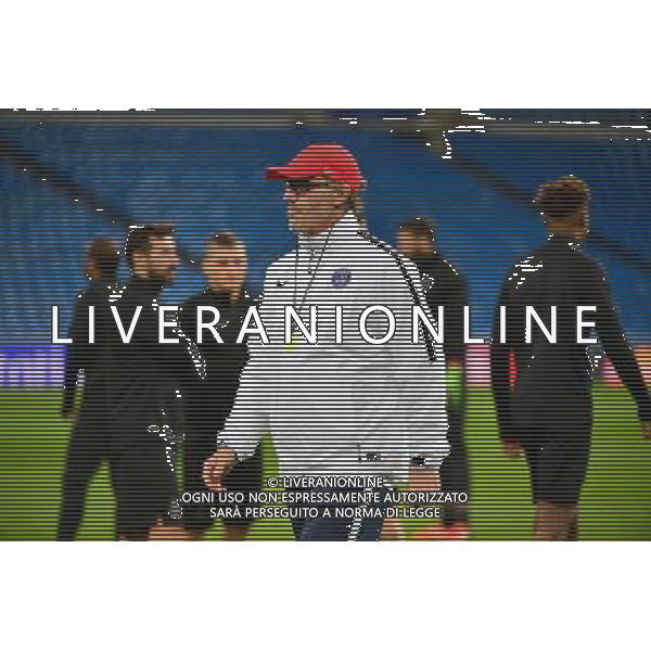 Laurent BLANC - 02.11.2015 - Entrainement avant Real Madrid / PSG Photo: WinterPress / Icon Sport /AGENZIA ALDO LIVERANI SAS - italy only editorial use only
