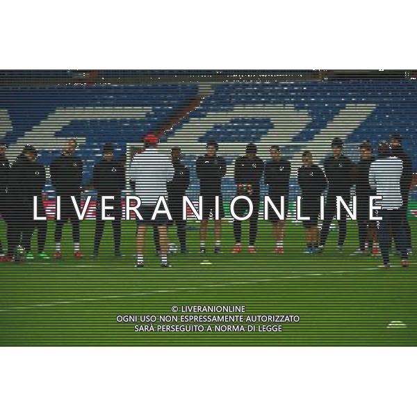 Groupe PSG - 02.11.2015 - Entrainement avant Real Madrid / PSG Photo: WinterPress / Icon Sport /AGENZIA ALDO LIVERANI SAS - italy only editorial use only