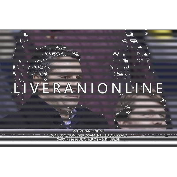 Aston VillaÕs newly signed manager Remi Garde looks on from the stand Photographer Craig Mercer/CameraSport Football - Barclays Premiership - Tottenham Hotspur v Aston Villa - Monday 2nd November 2015 - White Hart Lane - London © CameraSport - 43 Linden Ave. Countesthorpe. Leicester. England. LE8 5PG - Tel: +44 (0) 116 277 4147 - admin@camerasport.com - www.camerasport.com /AGENZIA ALDO LIVERANI SAS - italy only editorial use only