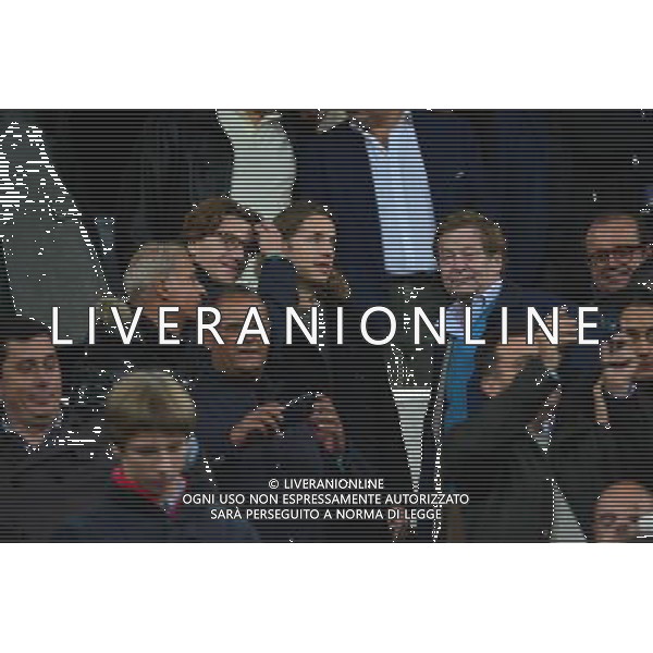 Jean SARKOZY / Pierre SARKOZY - 03.11.2015 - Real Madrid / PSG - Ligue des Champions Photo: Dave Winter / Icon Sport AG ALDO LIVERANI SAS ONLY ITALY