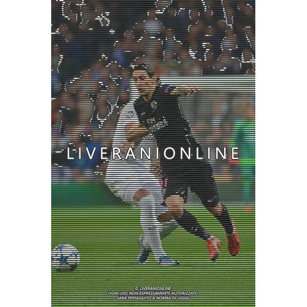 Angel DI MARIA / CASEMIRO - 03.11.2015 - Real Madrid / PSG - Ligue des Champions Photo: Dave Winter / Icon Sport AG ALDO LIVERANI SAS ONLY ITALY