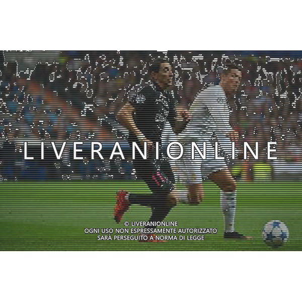 Angel DI MARIA / Cristiano RONALDO - 03.11.2015 - Real Madrid / PSG - Ligue des Champions Photo: Dave Winter / Icon Sport AG ALDO LIVERANI SAS ONLY ITALY