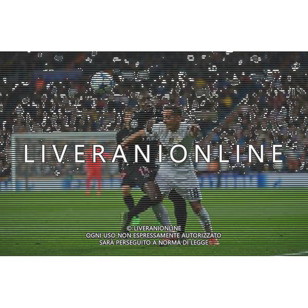 Blaise MATUIDI / Lucas VAZQUEZ - 03.11.2015 - Real Madrid / PSG - Ligue des Champions Photo: Dave Winter / Icon Sport AG ALDO LIVERANI SAS ONLY ITALY