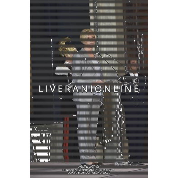 Cerimonia di consegna delle insegne dell\'Ordine Militare d\'Italia al Quirinale a Roma 04 novembre 2015 nella foto Roberta Pinotti ©Corradetti/Agenzia Aldo Liverani S.a.s.