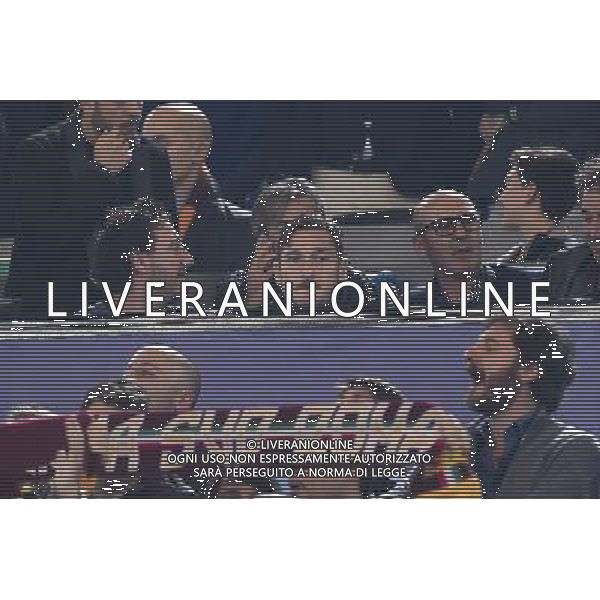 Roma - 04/11/2015 - Stadio Olimpico - Uefa Champions League 2015/2016 - Gruppo E - AS Roma vs Bayer Leverkusen - nella foto: Francesco Totti in tribuna / Ph Fabrizio Corradetti - Ag. Aldo Liverani sas