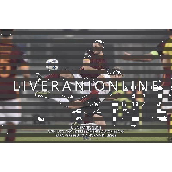 Roma - 04/11/2015 - Stadio Olimpico - Uefa Champions League 2015/2016 - Gruppo E - AS Roma vs Bayer Leverkusen - nella foto: Manolas / Ph Fabrizio Corradetti - Ag. Aldo Liverani sas /Agenzia Aldo Liverani S.a.s.