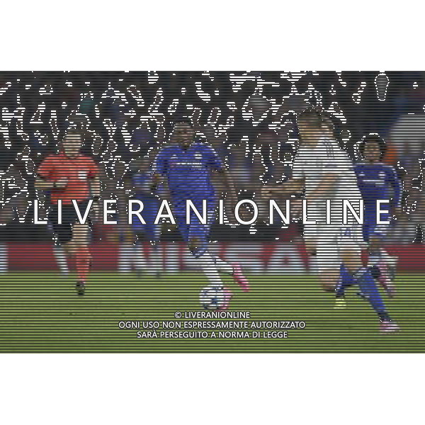 Chelsea\'s Baba Rahman in action during todays match Photographer Craig Mercer/CameraSport Football - UEFA Champions League Group G - Chelsea v Dynamo Kiev - Wednesday 4th November 2015 - Stamford Bridge - London - © CameraSport - 43 Linden Ave. Countesthorpe. Leicester. England. LE8 5PG - Tel: +44 (0) 116 277 4147 - admin@camerasport.com - www.camerasport.com /Agenzia Aldo Liverani S.a.s. - ITALY ONLY EDITORIAL USE ONLY
