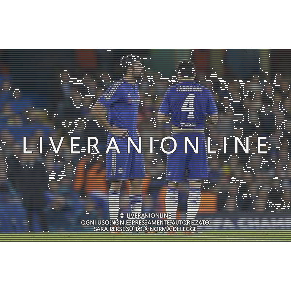 Chelsea\'s Diego Costa looks angry after seeing his side concede a goal to make the score 1-1 Photographer Craig Mercer/CameraSport Football - UEFA Champions League Group G - Chelsea v Dynamo Kiev - Wednesday 4th November 2015 - Stamford Bridge - London - Â© CameraSport - 43 Linden Ave. Countesthorpe. Leicester. England. LE8 5PG - Tel: +44 (0) 116 277 4147 - admin@camerasport.com - www.camerasport.com /Agenzia Aldo Liverani S.a.s. - ITALY ONLY EDITORIAL USE ONLY