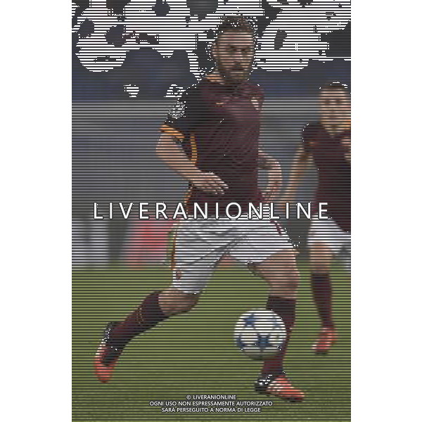 Roma - 04/11/2015 - Stadio Olimpico - Uefa Champions League 2015/2016 - Gruppo E - AS Roma vs Bayer Leverkusen - nella foto: Daniele De Rossi / Ph Fabrizio Corradetti - Ag. Aldo Liverani sas
