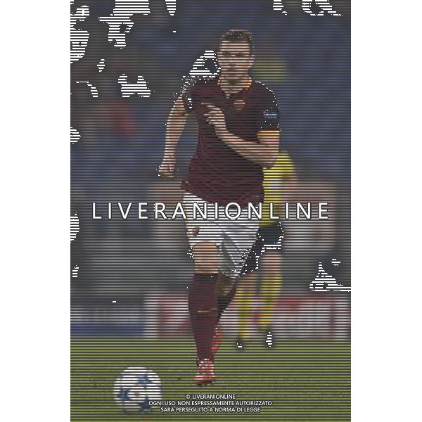 Roma - 04/11/2015 - Stadio Olimpico - Uefa Champions League 2015/2016 - Gruppo E - AS Roma vs Bayer Leverkusen - nella foto: Edin Dzeko / Ph Fabrizio Corradetti - Ag. Aldo Liverani sas