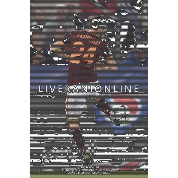Roma - 04/11/2015 - Stadio Olimpico - Uefa Champions League 2015/2016 - Gruppo E - AS Roma vs Bayer Leverkusen - nella foto: Alessandro Florenzi / Ph Fabrizio Corradetti - Ag. Aldo Liverani sas