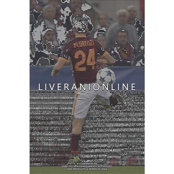 Roma - 04/11/2015 - Stadio Olimpico - Uefa Champions League 2015/2016 - Gruppo E - AS Roma vs Bayer Leverkusen - nella foto: Alessandro Florenzi / Ph Fabrizio Corradetti - Ag. Aldo Liverani sas