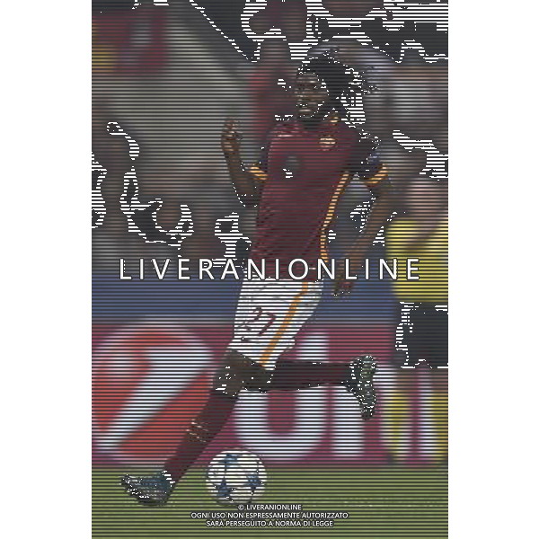 Roma - 04/11/2015 - Stadio Olimpico - Uefa Champions League 2015/2016 - Gruppo E - AS Roma vs Bayer Leverkusen - nella foto: Gervinho / Ph Fabrizio Corradetti - Ag. Aldo Liverani sas