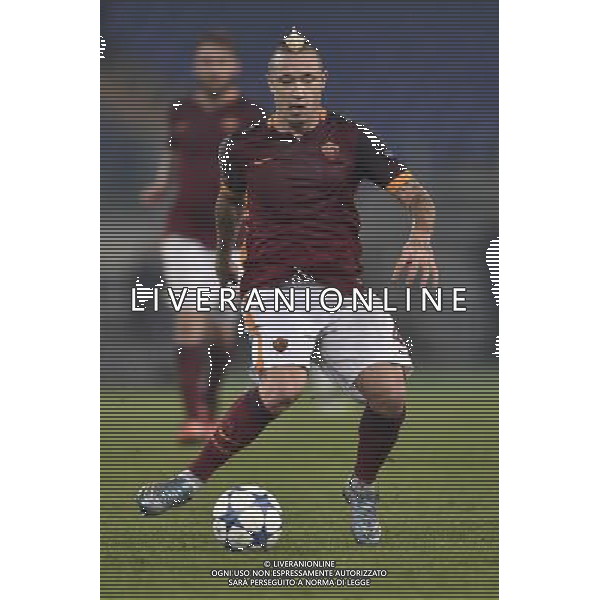 Roma - 04/11/2015 - Stadio Olimpico - Uefa Champions League 2015/2016 - Gruppo E - AS Roma vs Bayer Leverkusen - nella foto: Radja Nainggolan / Ph Fabrizio Corradetti - Ag. Aldo Liverani sas
