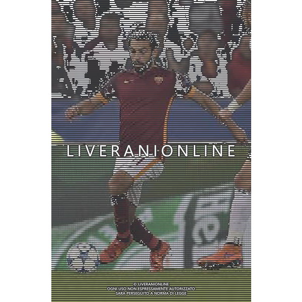 Roma - 04/11/2015 - Stadio Olimpico - Uefa Champions League 2015/2016 - Gruppo E - AS Roma vs Bayer Leverkusen - nella foto: Mohamed Salah / Ph Fabrizio Corradetti - Ag. Aldo Liverani sas