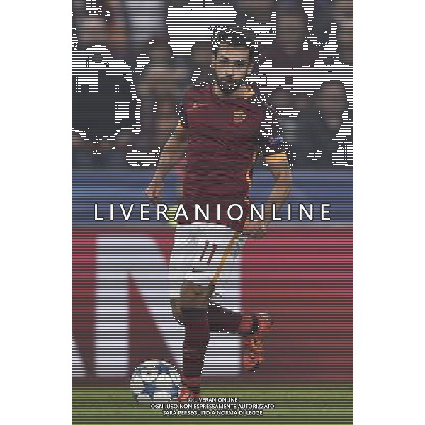 Roma - 04/11/2015 - Stadio Olimpico - Uefa Champions League 2015/2016 - Gruppo E - AS Roma vs Bayer Leverkusen - nella foto: Mohamed Salah / Ph Fabrizio Corradetti - Ag. Aldo Liverani sas