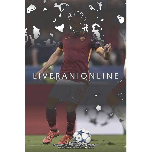 Roma - 04/11/2015 - Stadio Olimpico - Uefa Champions League 2015/2016 - Gruppo E - AS Roma vs Bayer Leverkusen - nella foto: Mohamed Salah / Ph Fabrizio Corradetti - Ag. Aldo Liverani sas