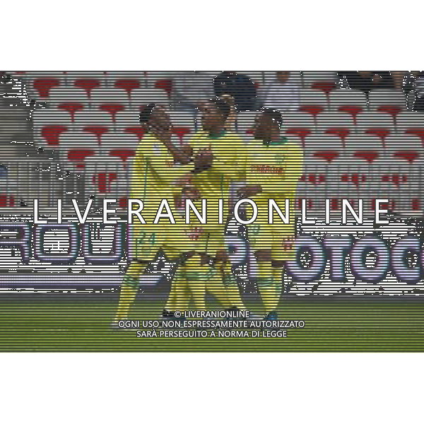 Joie Nantes - 04.11.2015 - Nice / Nantes - Match en Retard - 9eme journee de Ligue 1 Photo : Serge Haouzi / Icon Sport /Agenzia Aldo Liverani S.a.s. - ITALY ONLY EDITORIAL USE ONLY