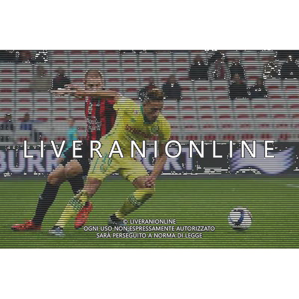 Mathieu Bodmer / Yacine Bammou - 04.11.2015 - Nice / Nantes - Match en Retard - 9eme journee de Ligue 1 Photo : Serge Haouzi / Icon Sport /Agenzia Aldo Liverani S.a.s. - ITALY ONLY EDITORIAL USE ONLY