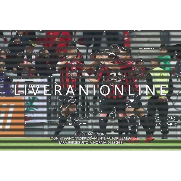 Joie Nice - 04.11.2015 - Nice / Nantes - Match en Retard - 9eme journee de Ligue 1 Photo : Serge Haouzi / Icon Sport /Agenzia Aldo Liverani S.a.s. - ITALY ONLY EDITORIAL USE ONLY