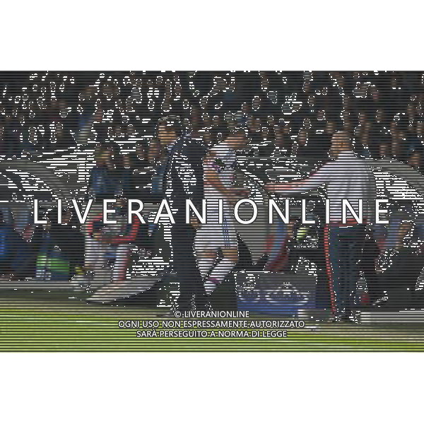 Hubert Fournier / Carton Rouge Maxime GONALONS - 04.11.2015 - Lyon / Zenith St Petersbourg - Champions League Photo : Jean Paul Thomas / Icon Sport /Agenzia Aldo Liverani S.a.s. - ITALY ONLY EDITORIAL USE ONLY