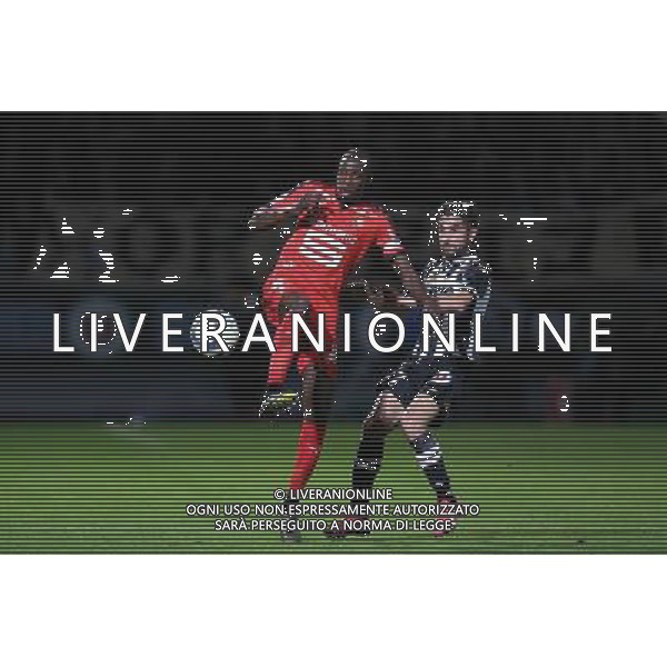 Abdoulaye DOUCOURE / Olivier AURIAC - 06.11.2015 - Angers / Rennes - 13eme journee de Ligue 1 Photo : Vincent Michel / Icon Sport /Agenzia Aldo Liverani S.a.s. - ITALY ONLY EDITORIAL USE ONLY