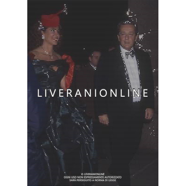 RETROSPETTIVA CARLO RIPA DI MEANA POLITICO NELLA FOTO CARLO RIPA DI MEANA CON LA MOGLIE MARINA RIPA DI MEANA AG ALDO LIVERANI SAS