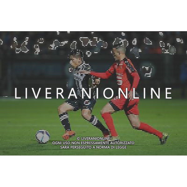 Diego GOMEZ / Mehdi ZEFFANE - 06.11.2015 - Angers / Rennes - 13eme journee de Ligue 1 Photo : Vincent Michel / Icon Sport / AGENZIA ALDO LIVERANI SAS - italy only editorial use only