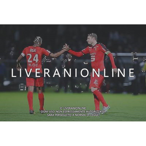 Ludovic BAAL / Sylvain ARMAND - 06.11.2015 - Angers / Rennes - 13eme journee de Ligue 1 Photo : Vincent Michel / Icon Sport / AGENZIA ALDO LIVERANI SAS - italy only editorial use only