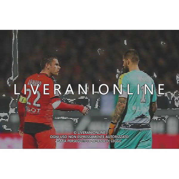 Sylvain ARMAND / Benoit COSTIL - 06.11.2015 - Angers / Rennes - 13eme journee de Ligue 1 Photo : Vincent Michel / Icon Sport / AGENZIA ALDO LIVERANI SAS - italy only editorial use only