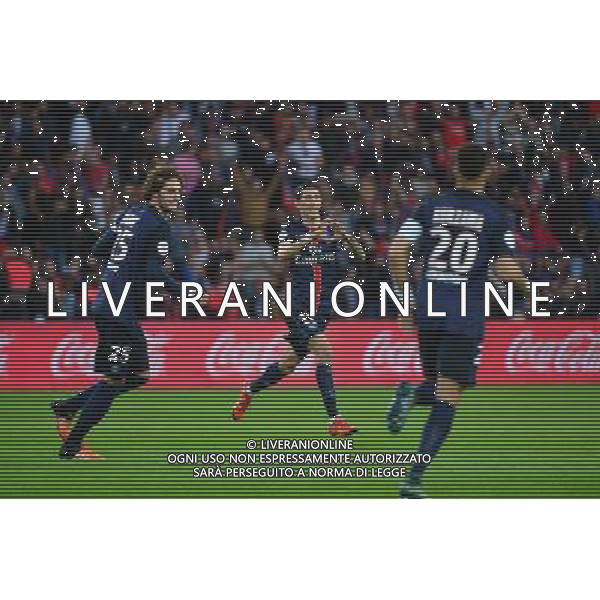 Joie Angel DI MARIA - 07.11.2015 - PSG / Toulouse - 13eme journee de Ligue 1 Photo: Dave Winter / Icon Sport AG ALDO LIVERANI SAS ONLY ITALY 