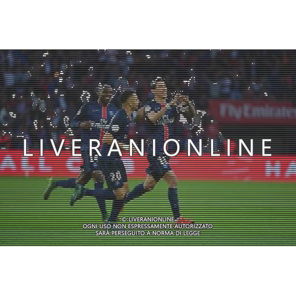 Joie Angel DI MARIA - 07.11.2015 - PSG / Toulouse - 13eme journee de Ligue 1 Photo: Dave Winter / Icon Sport AG ALDO LIVERANI SAS ONLY ITALY 