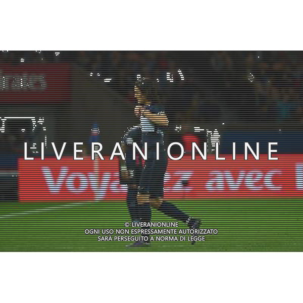 Sortie Edinson CAVANI - 07.11.2015 - PSG / Toulouse - 13eme journee de Ligue 1 Photo: Dave Winter / Icon Sport