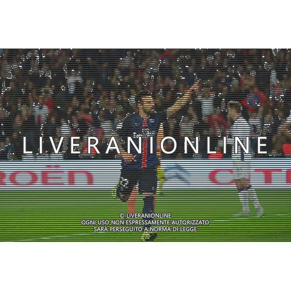 Joie Ezequiel LAVEZZI - 07.11.2015 - PSG / Toulouse - 13eme journee de Ligue 1 Photo: Dave Winter / Icon Sport AG ALDO LIVERANI SAS ONLY ITALY