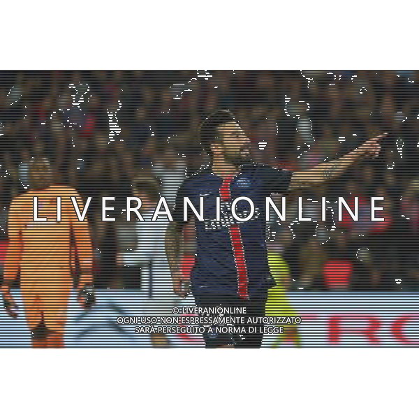 Joie Ezequiel LAVEZZI - 07.11.2015 - PSG / Toulouse - 13eme journee de Ligue 1 Photo: Dave Winter / Icon Sport AG ALDO LIVERANI SAS ONLY ITALY