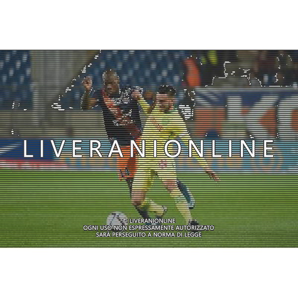 Adrien Thomasson / Bryan Dabo - 07.11.2015 - Montpellier / Nantes - 13eme journee de Ligue 1 Photo : Alexandre Dimou / Icon Sport AG ALDO LIVERANI SAS ONLY ITALY