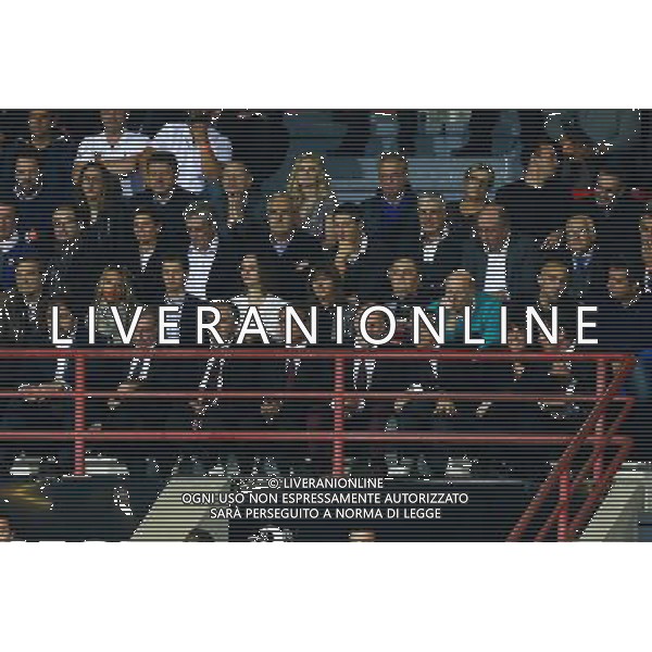 Rene Bouscatel / Guy Noves - 07.11.2015 - Toulouse / Grenoble - 8eme journee de Top 14 Photo : Manu Blondeau / Icon Sport AG ALDO LIVERANI SAS ONLY ITALY